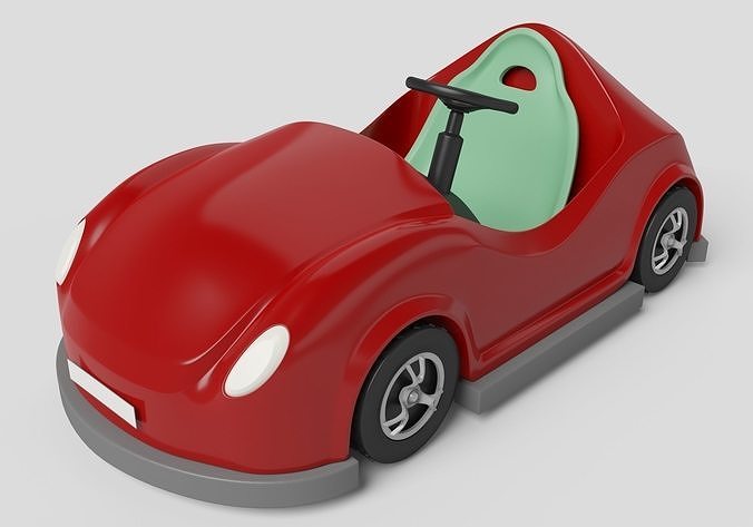 riding toy car  3D model