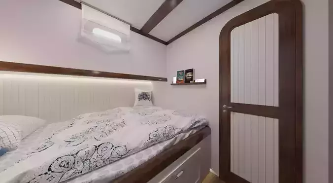 Boat 3d Model L1 Boat Cabin Design 