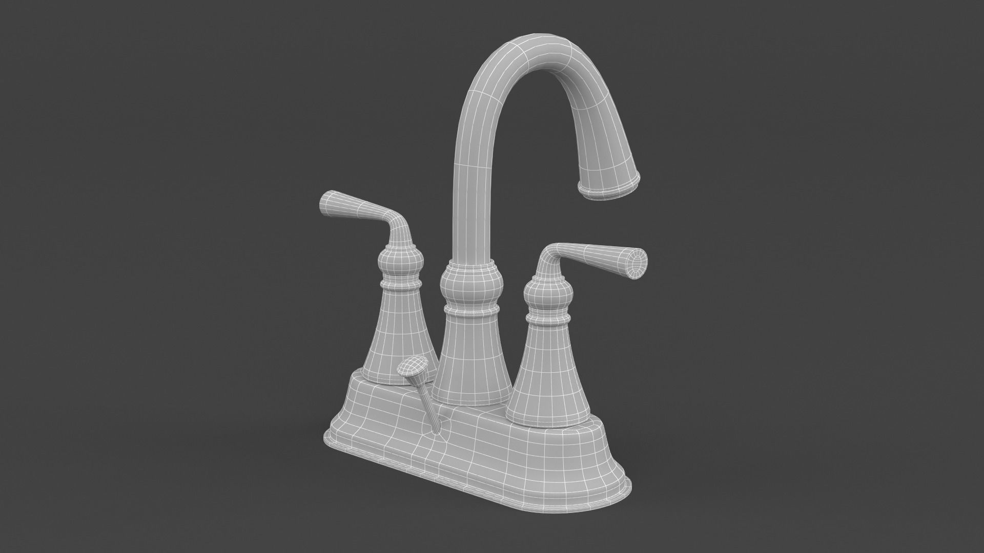 Faucet 3D model_9