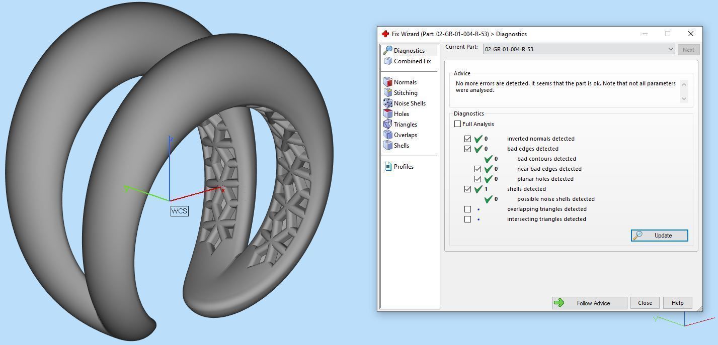 Loop gold ring 3D print model_8