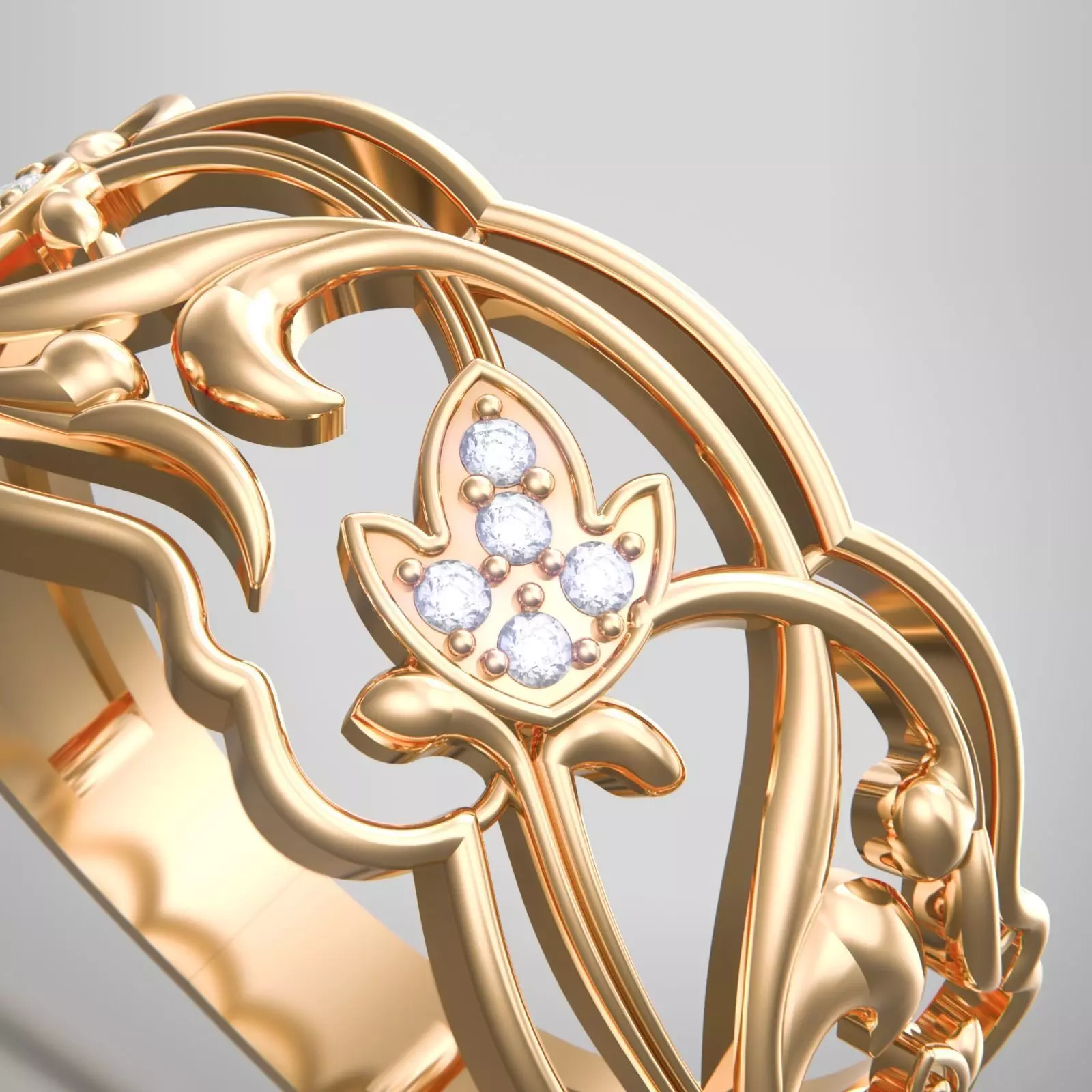 Finger Rings collection printable 3D print model