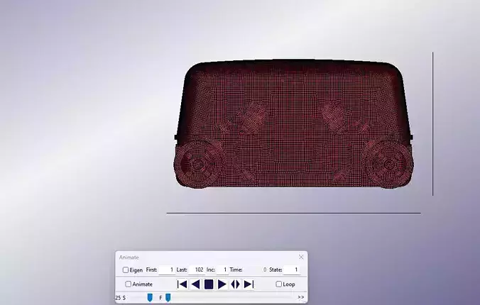 Zoox Carsh Test Free 3D print model