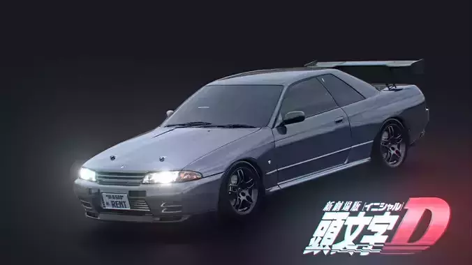 NISSAN　GTR 32　頭文字D 頭文字D』を彩った伝説の名車列伝02 日産 R32型 スカイラインGT