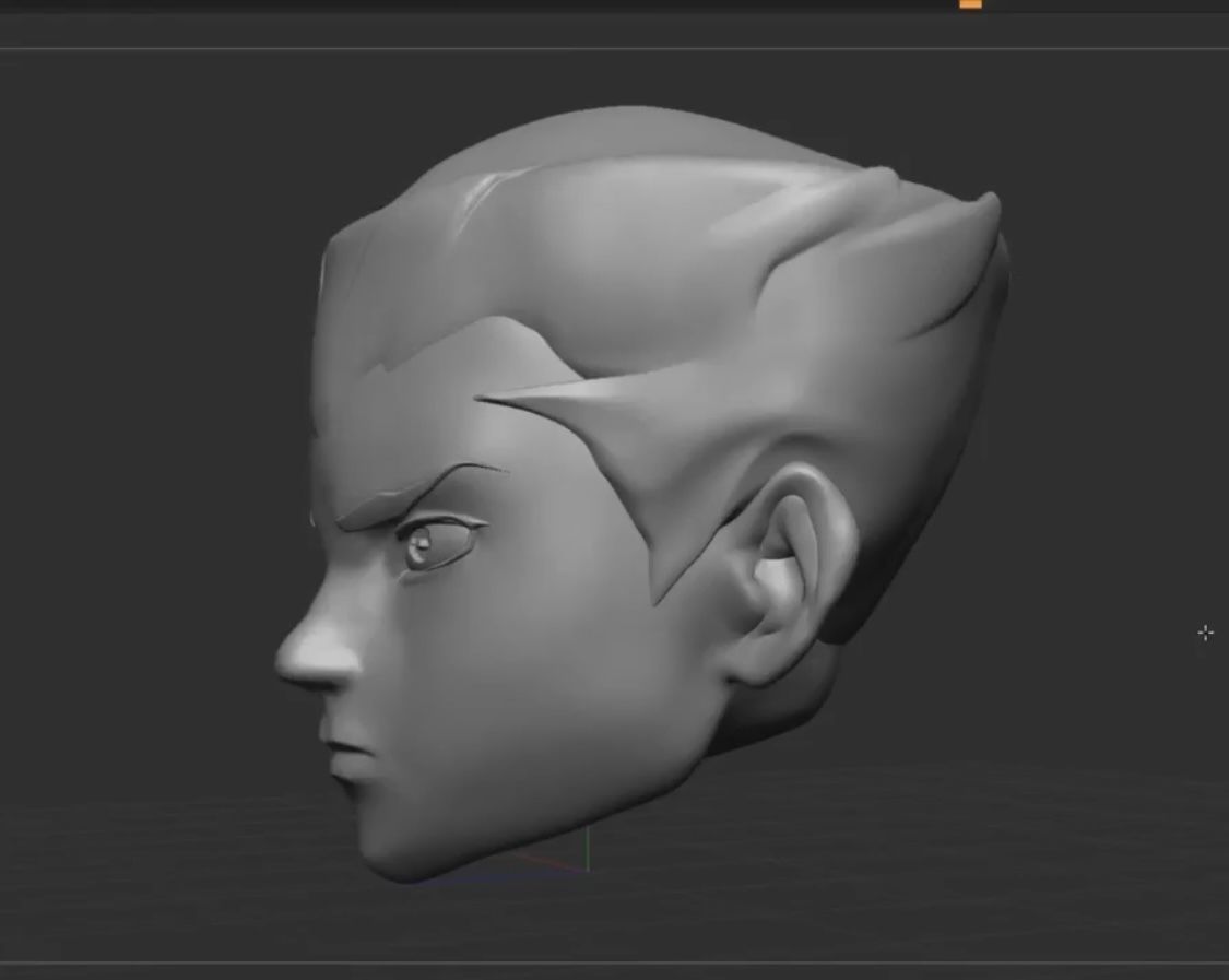 Damian Wayne Unmasked Head 3D print model_1