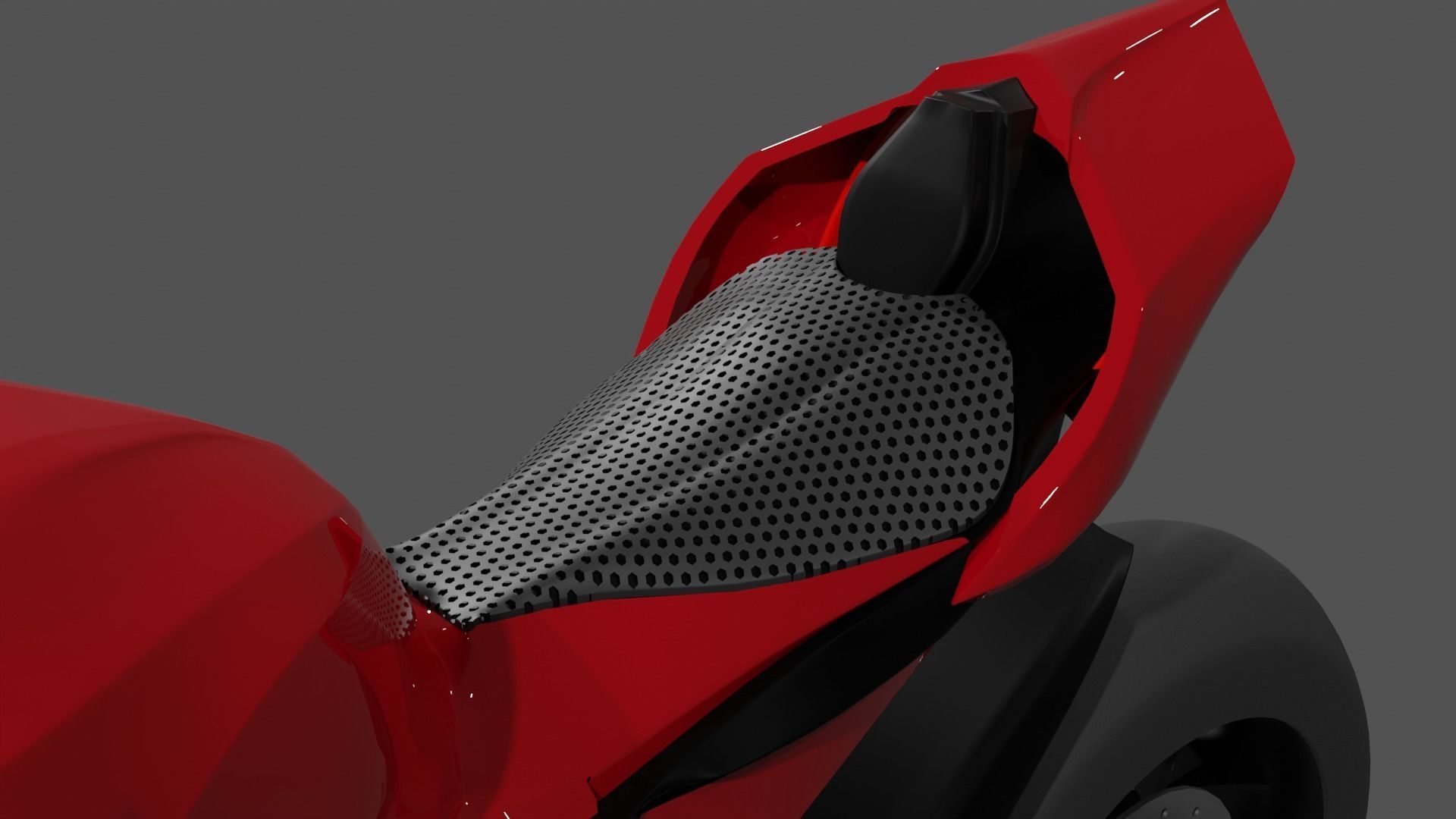 Racing Motorcycles Pack  H2R - Panigale V4 - YZF R6 - YZF R7 3D model_18