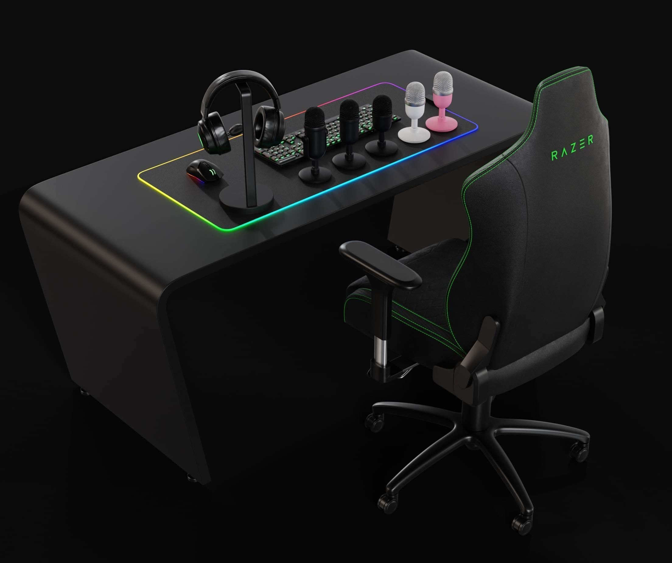 Computer accessories - Razer collection 3D model_1
