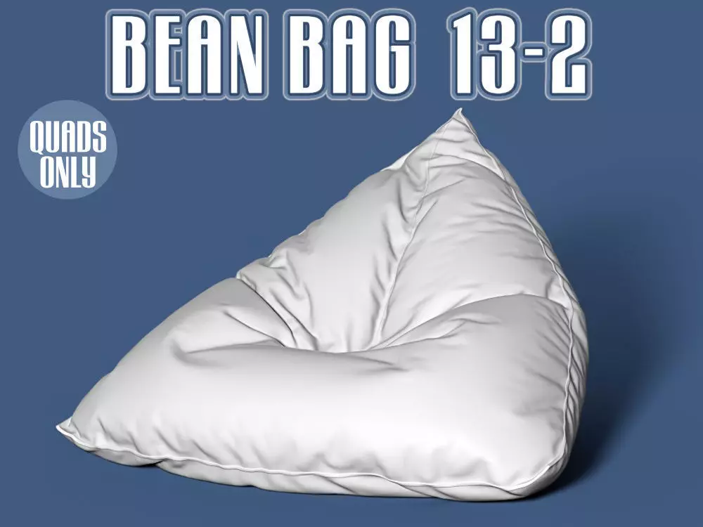 Bean bag 13-2 3D model_0