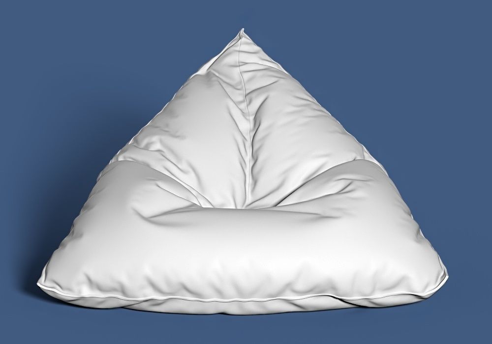 Bean bag 13-2 3D model_4