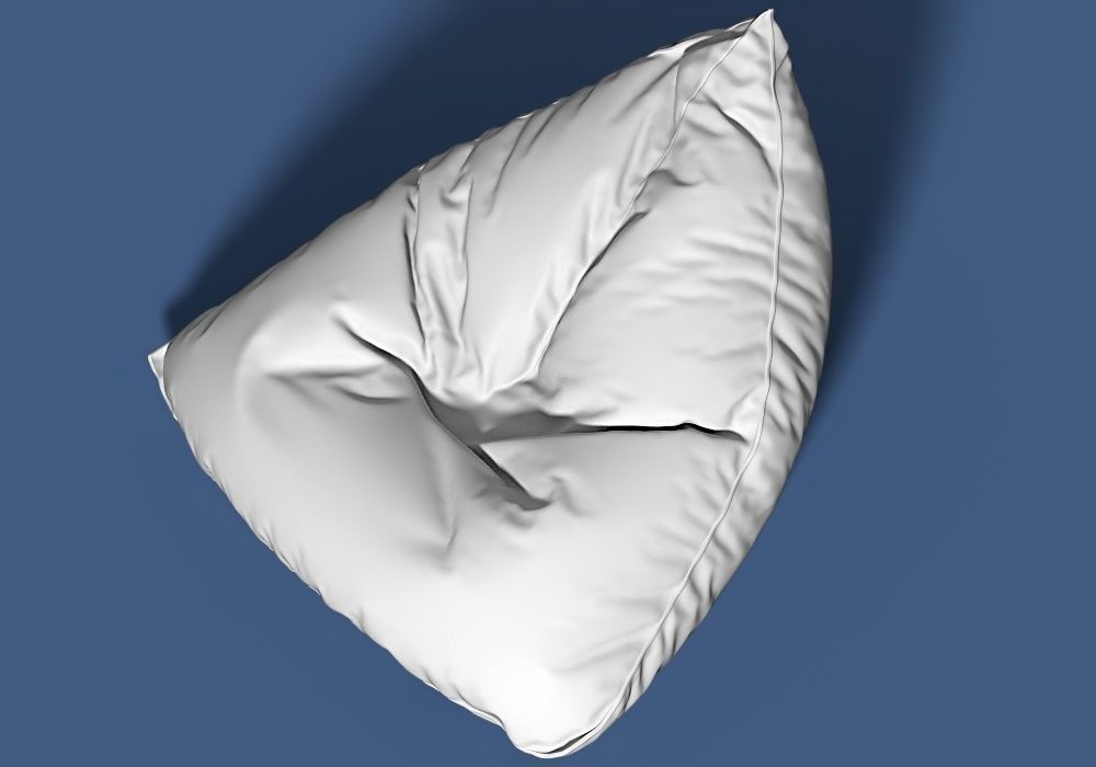 Bean bag 13-2 3D model_8