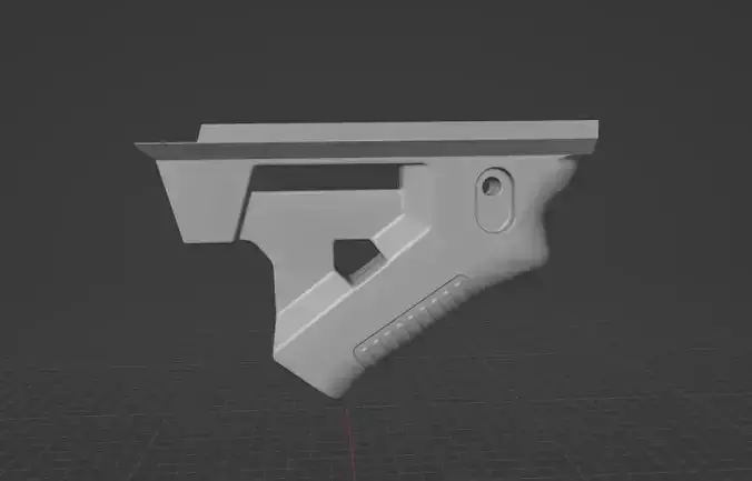 Triangle Tactical Grip 3D print model