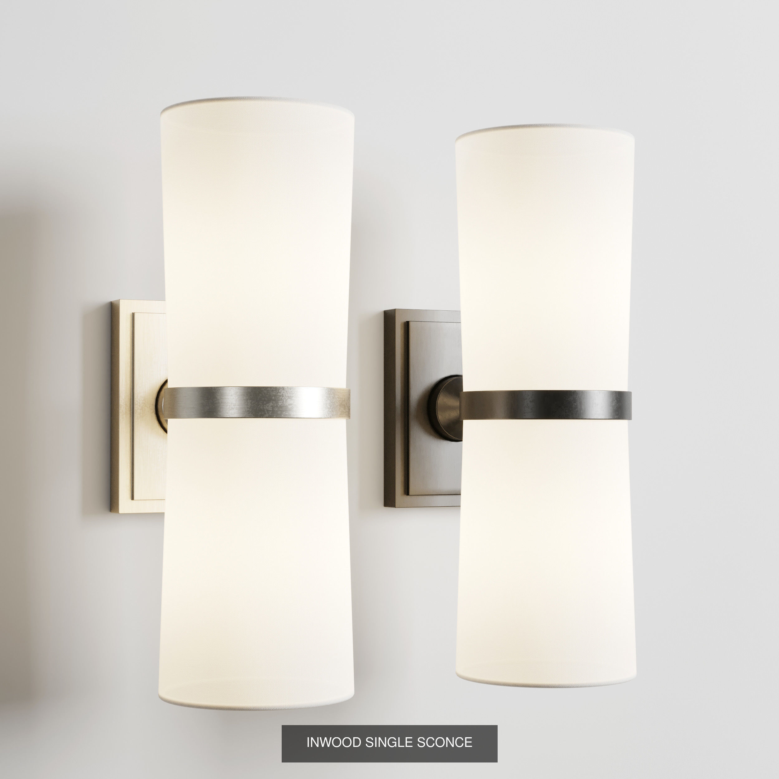 4 wall light 3 pendant light 3D Model Collection_2