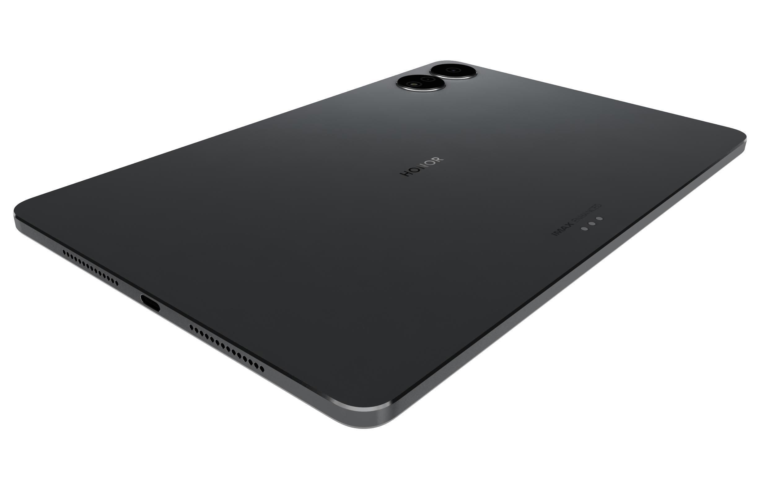 Honor MagicPad 13 Black Low-poly 3D model_14