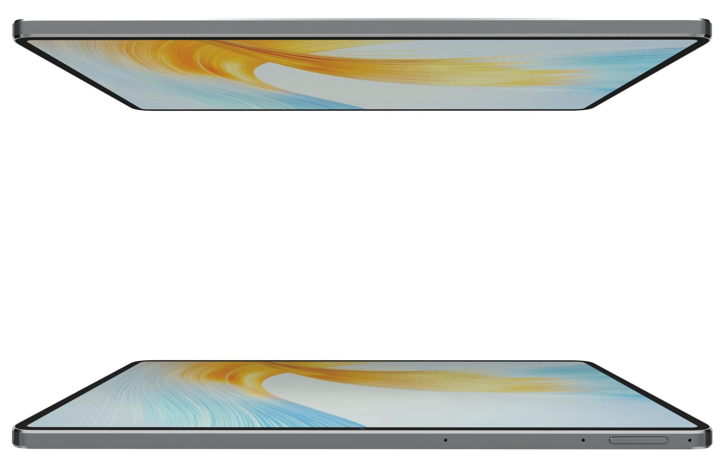 Honor MagicPad 13 Black Low-poly 3D model_3