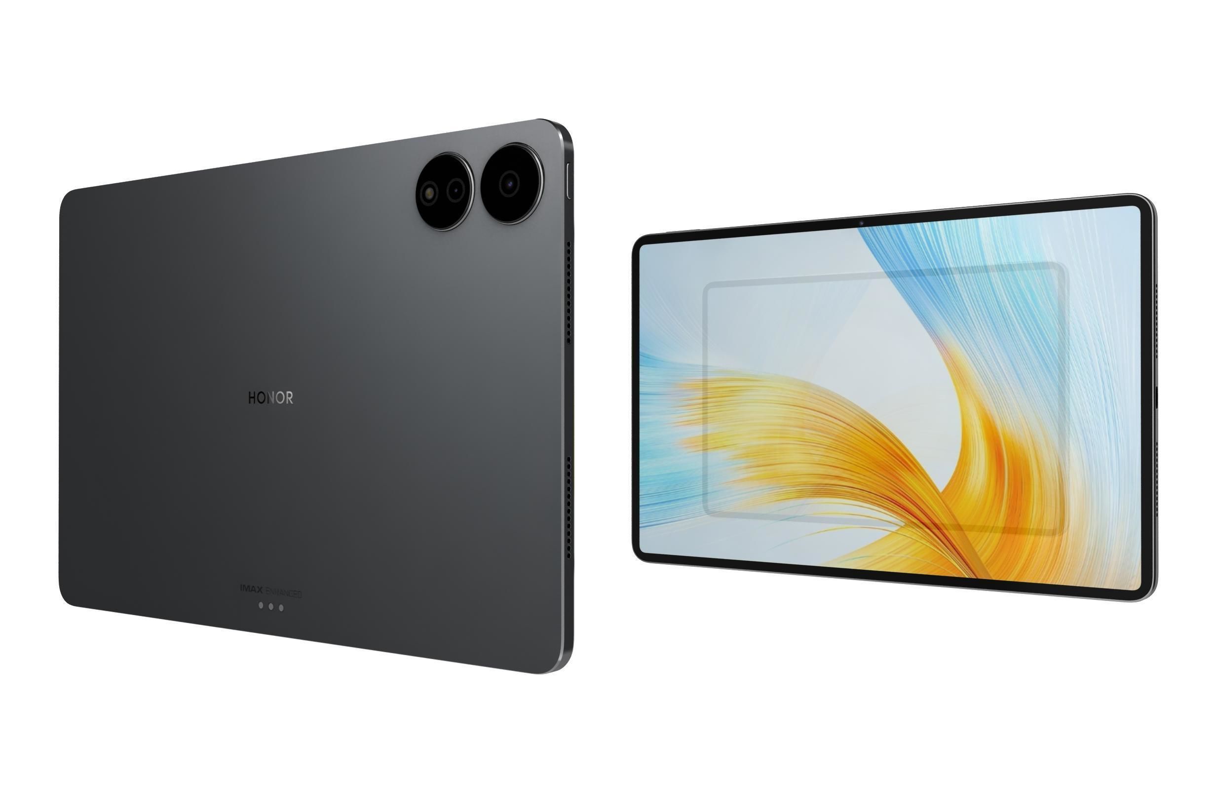 Honor MagicPad 13 Black Low-poly 3D model_7