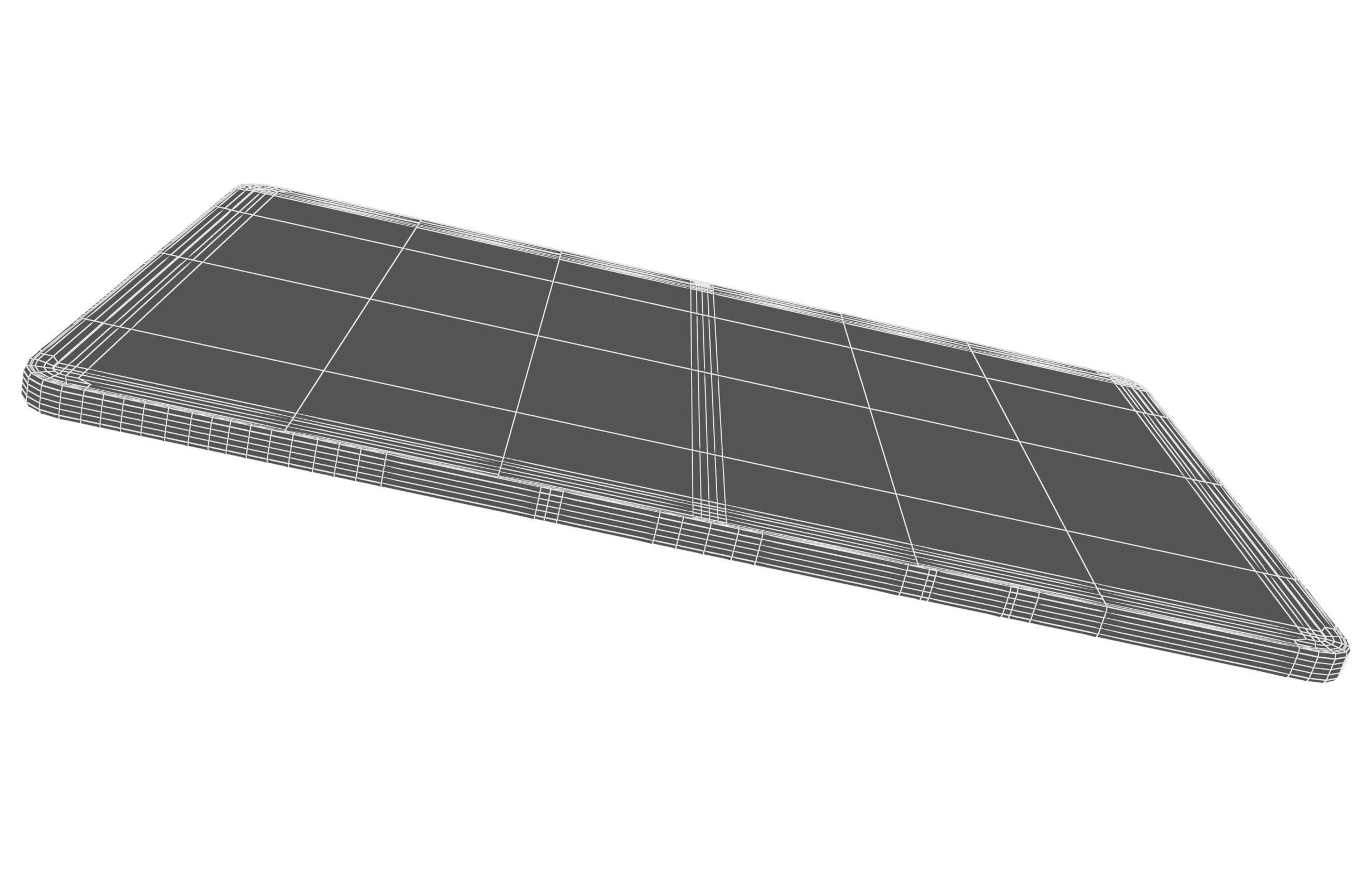 Honor MagicPad 13 Black Low-poly 3D model_19