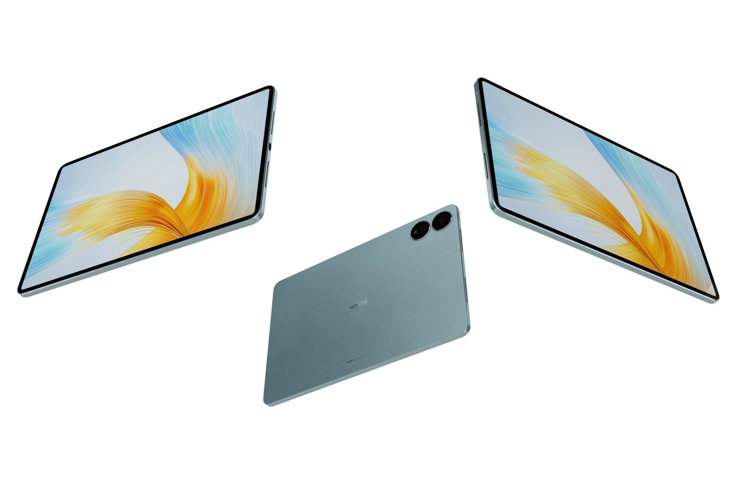 Honor MagicPad 13 Blue Low-poly 3D model_2