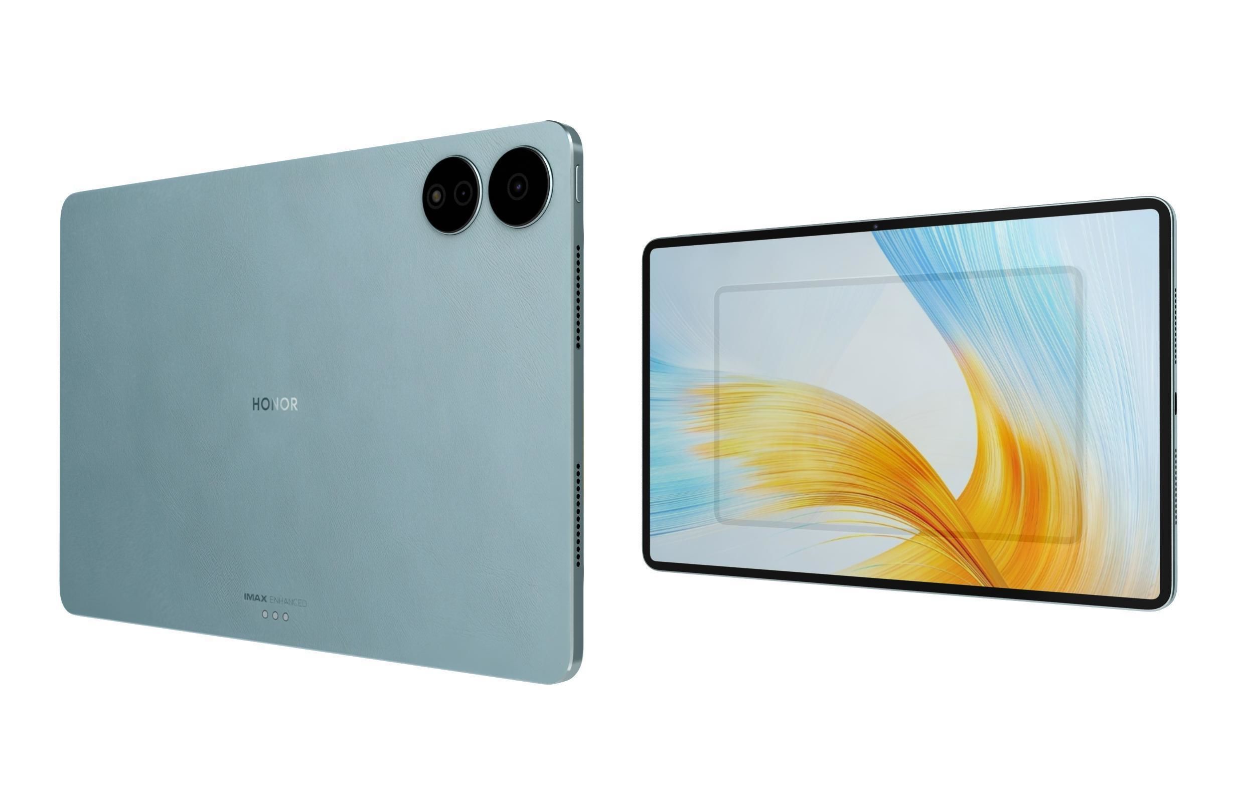 Honor MagicPad 13 Blue Low-poly 3D model_7