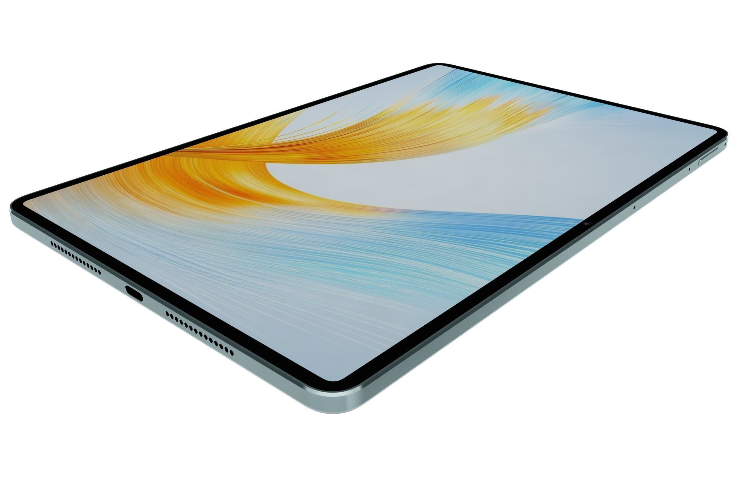 Honor MagicPad 13 Blue Low-poly 3D model_13