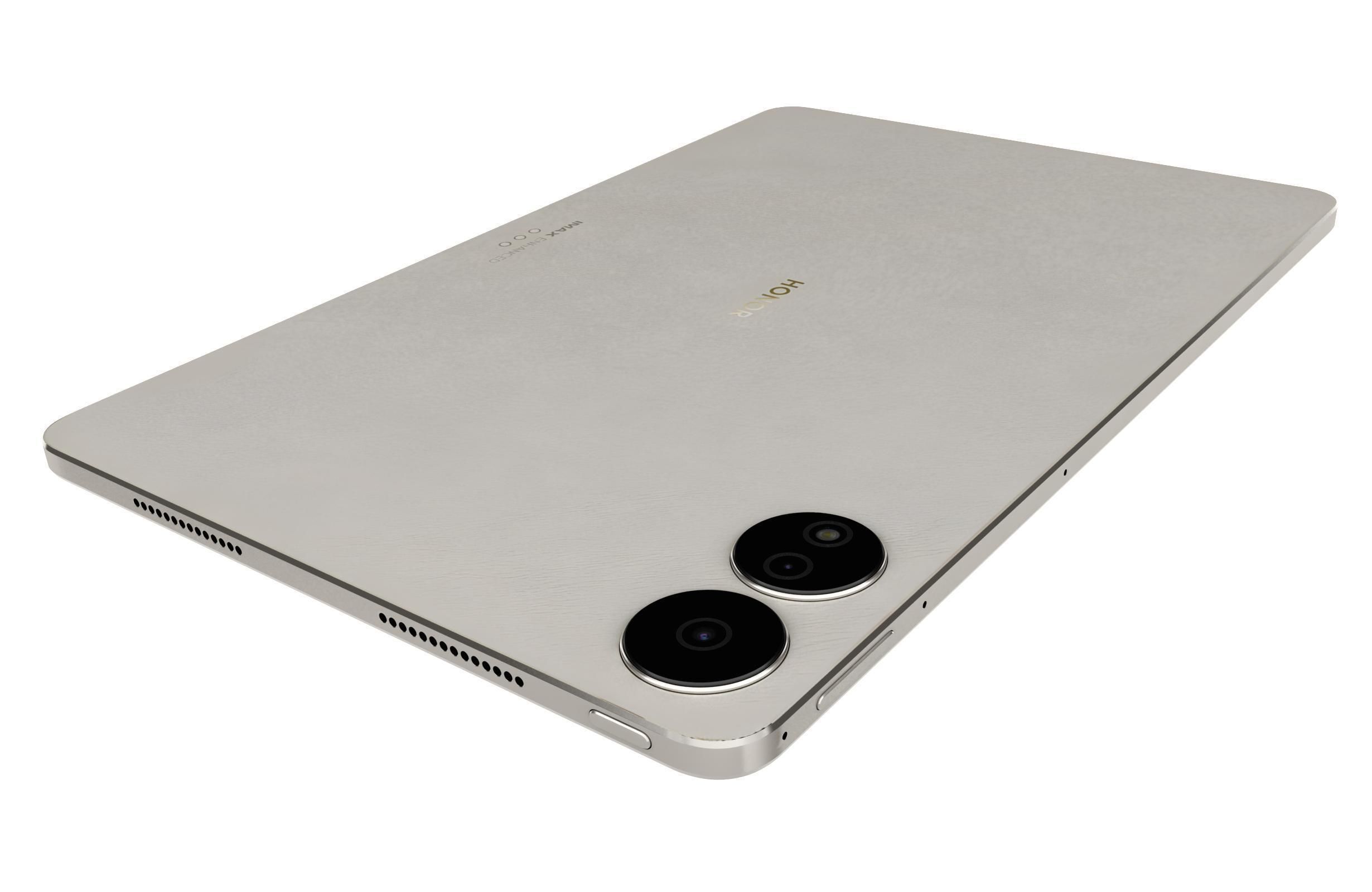 Honor MagicPad 13 Gold Low-poly 3D model_15