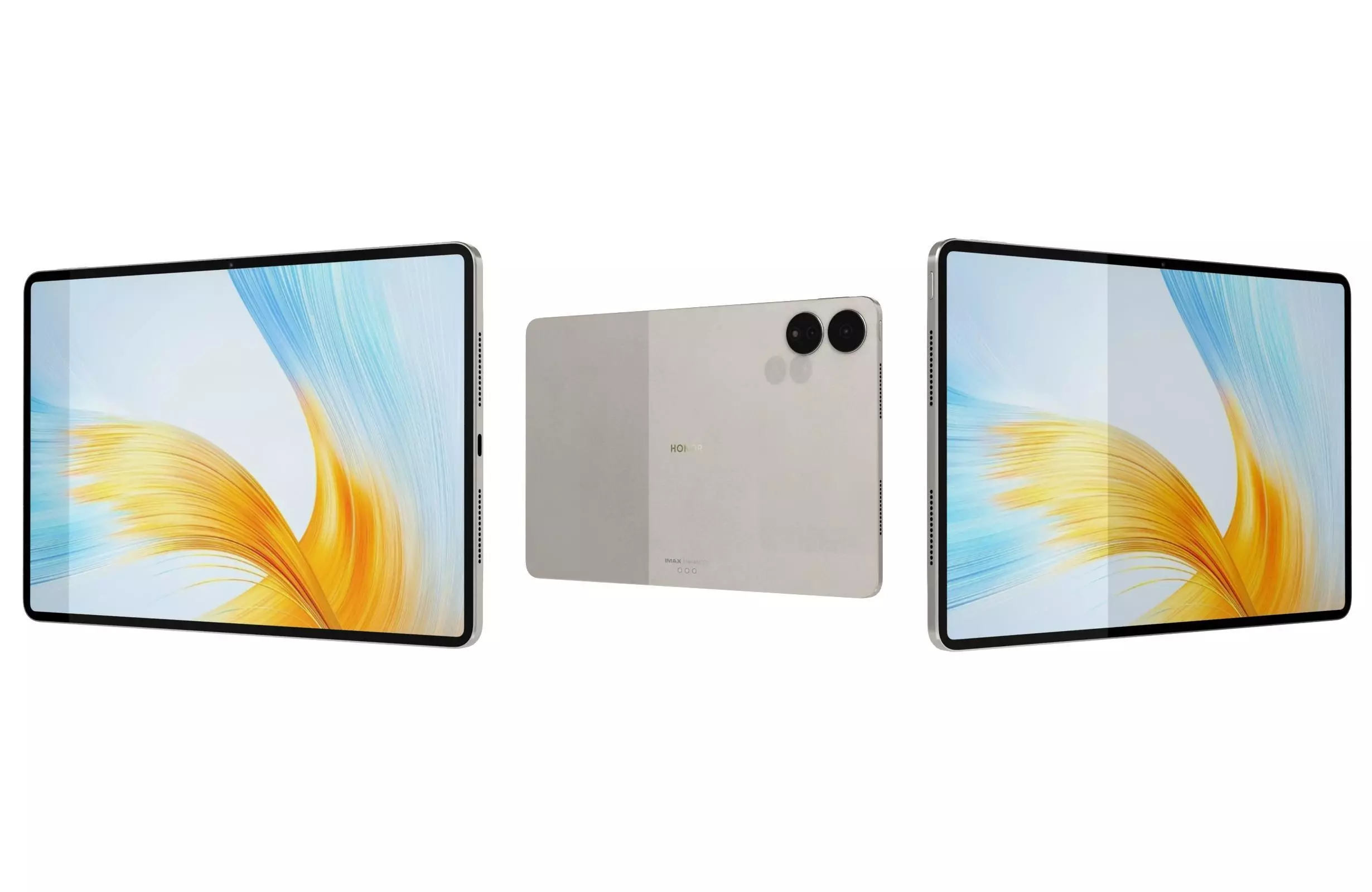 Honor MagicPad 13 Gold Low-poly 3D model_0