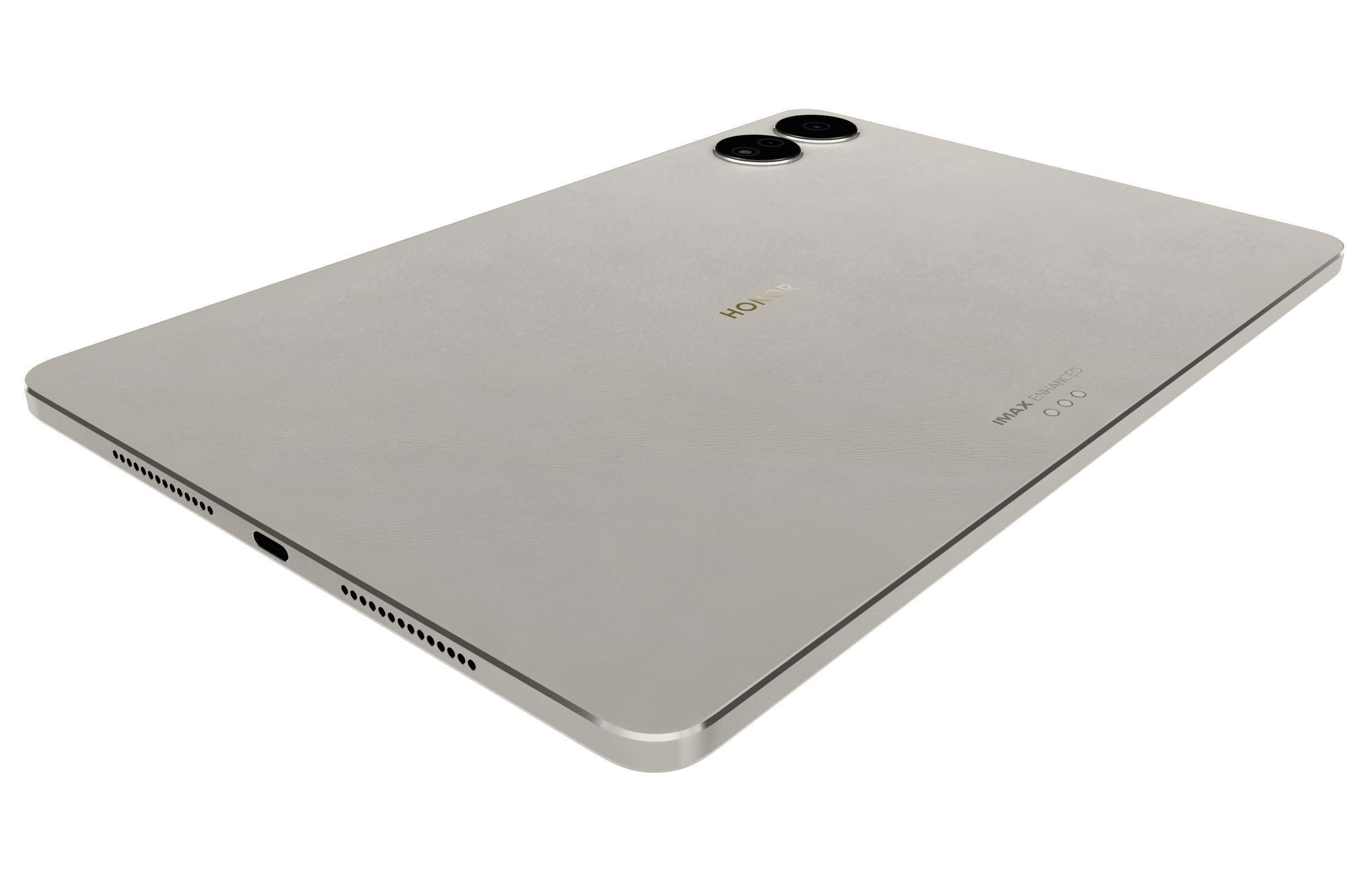 Honor MagicPad 13 Gold Low-poly 3D model_14