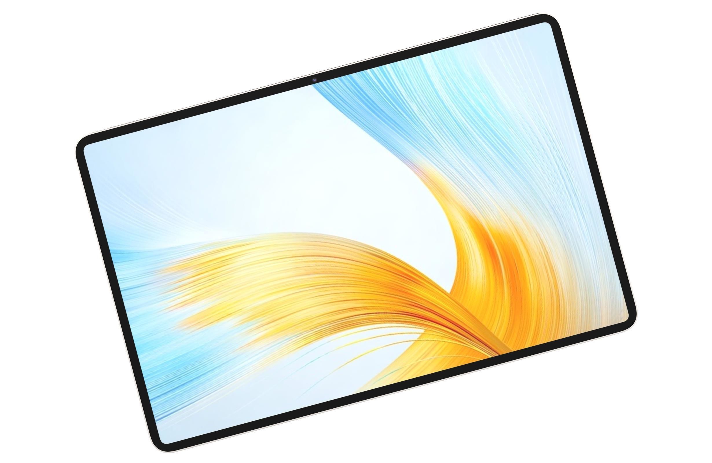 Honor MagicPad 13 Gold Low-poly 3D model_10