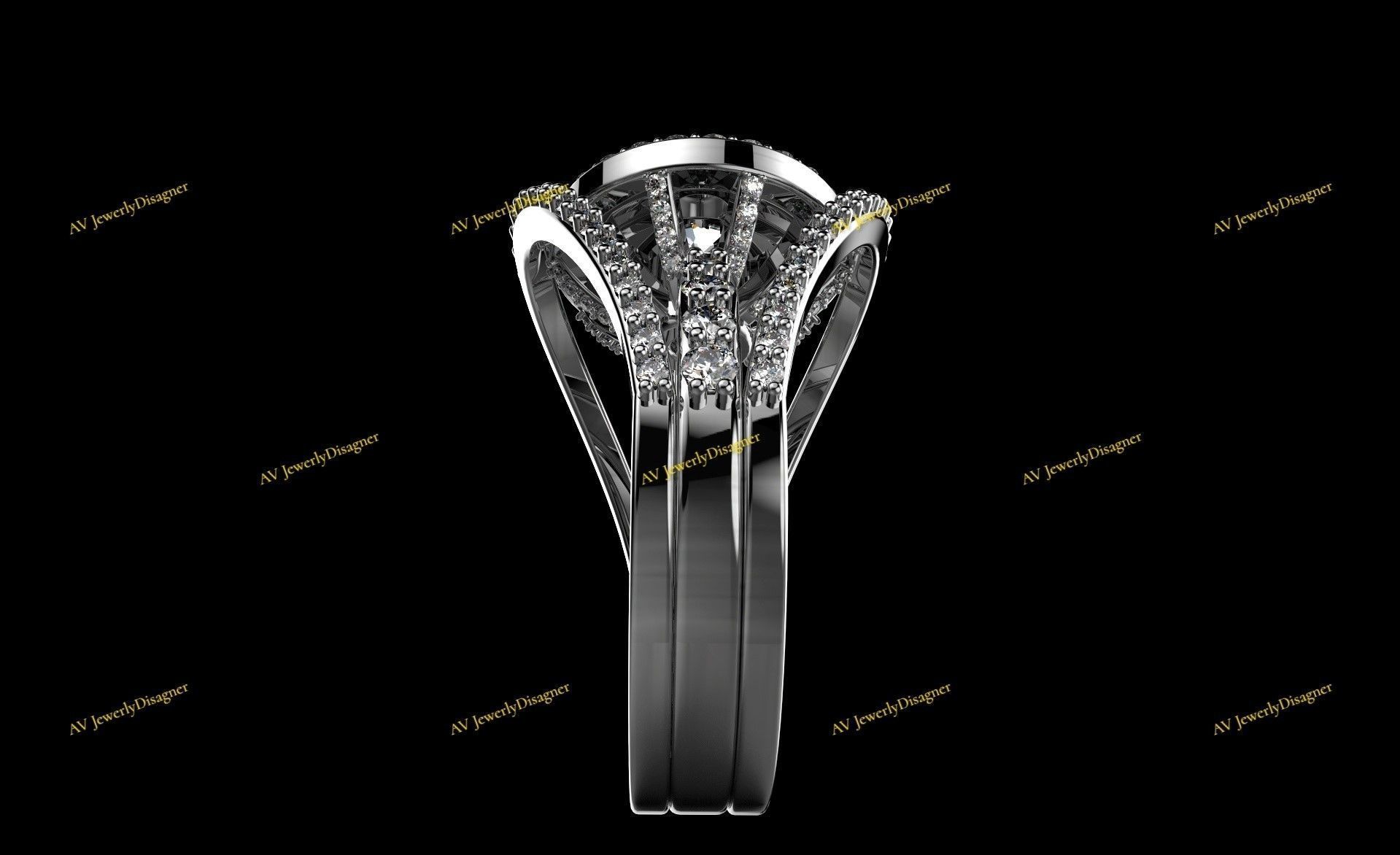 AV Designe 150  3D print model_3