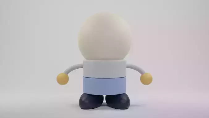 Instant Robot 3D model