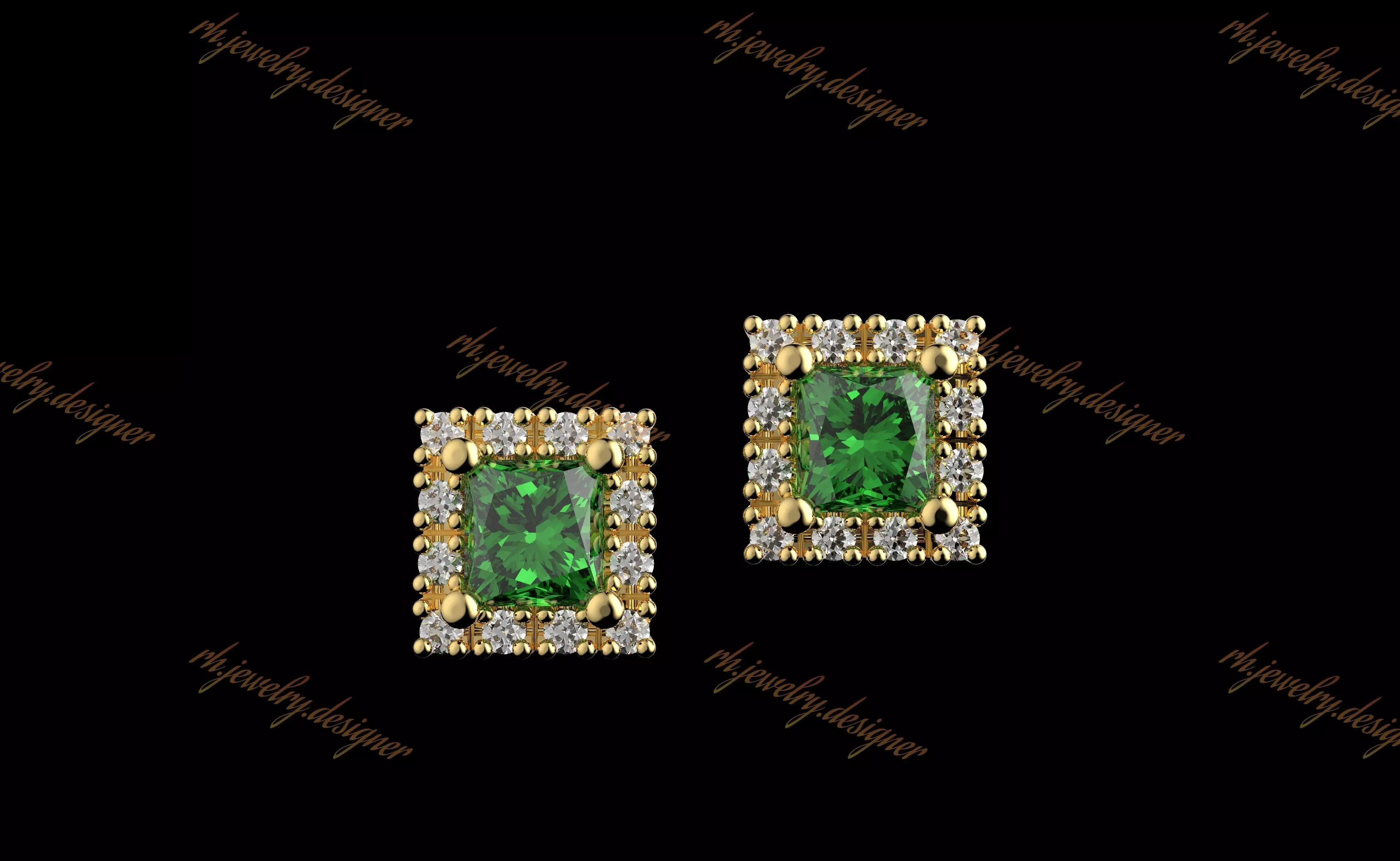 Gold N1045 3D print model_0