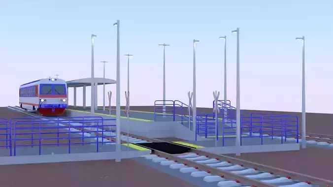 Local railway station