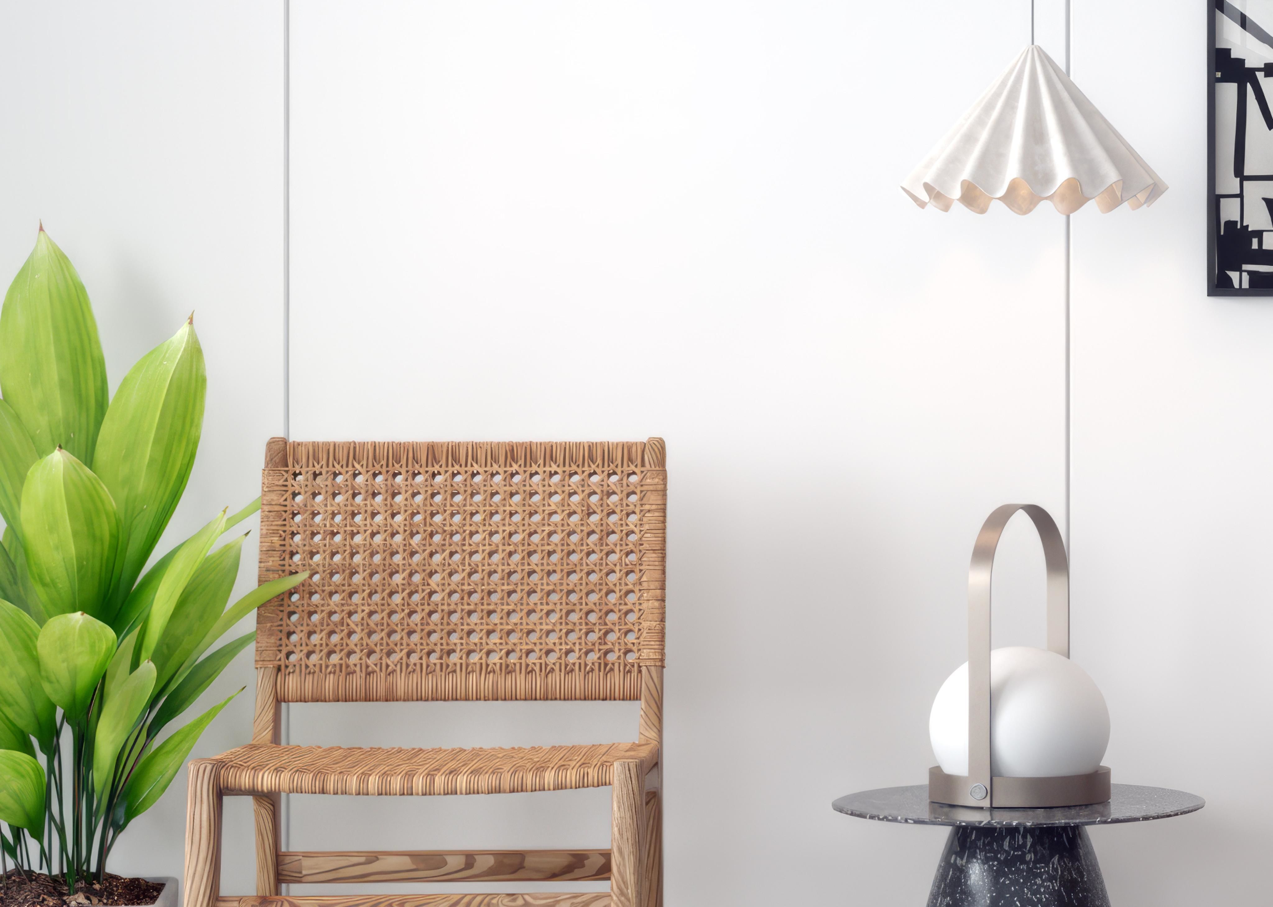 chair dining Modern 3D model_2