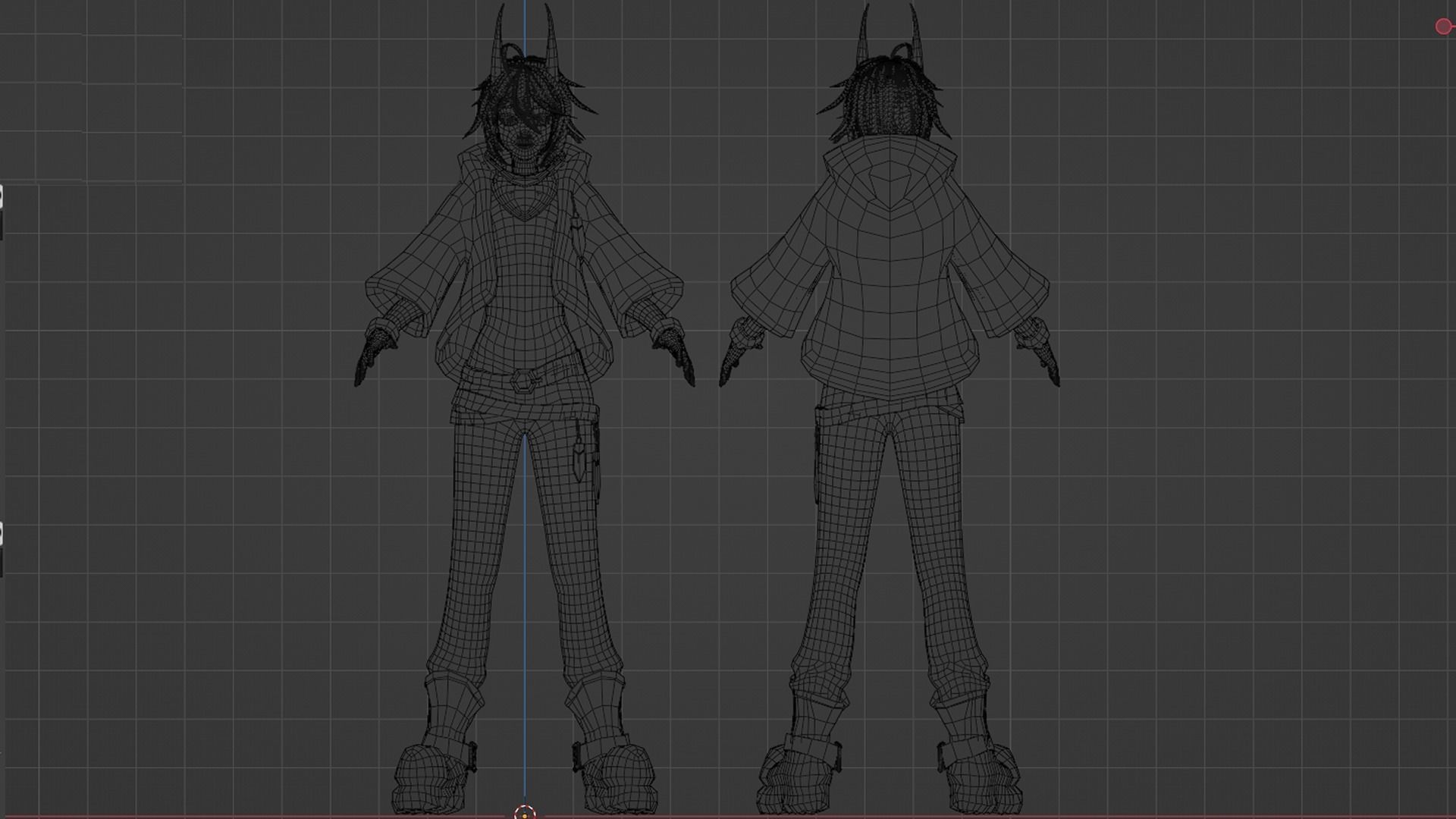 Rio Fantasy Boy - Game Ready 3D model - UE4 Low-poly 3D model Low-poly 3D model_16