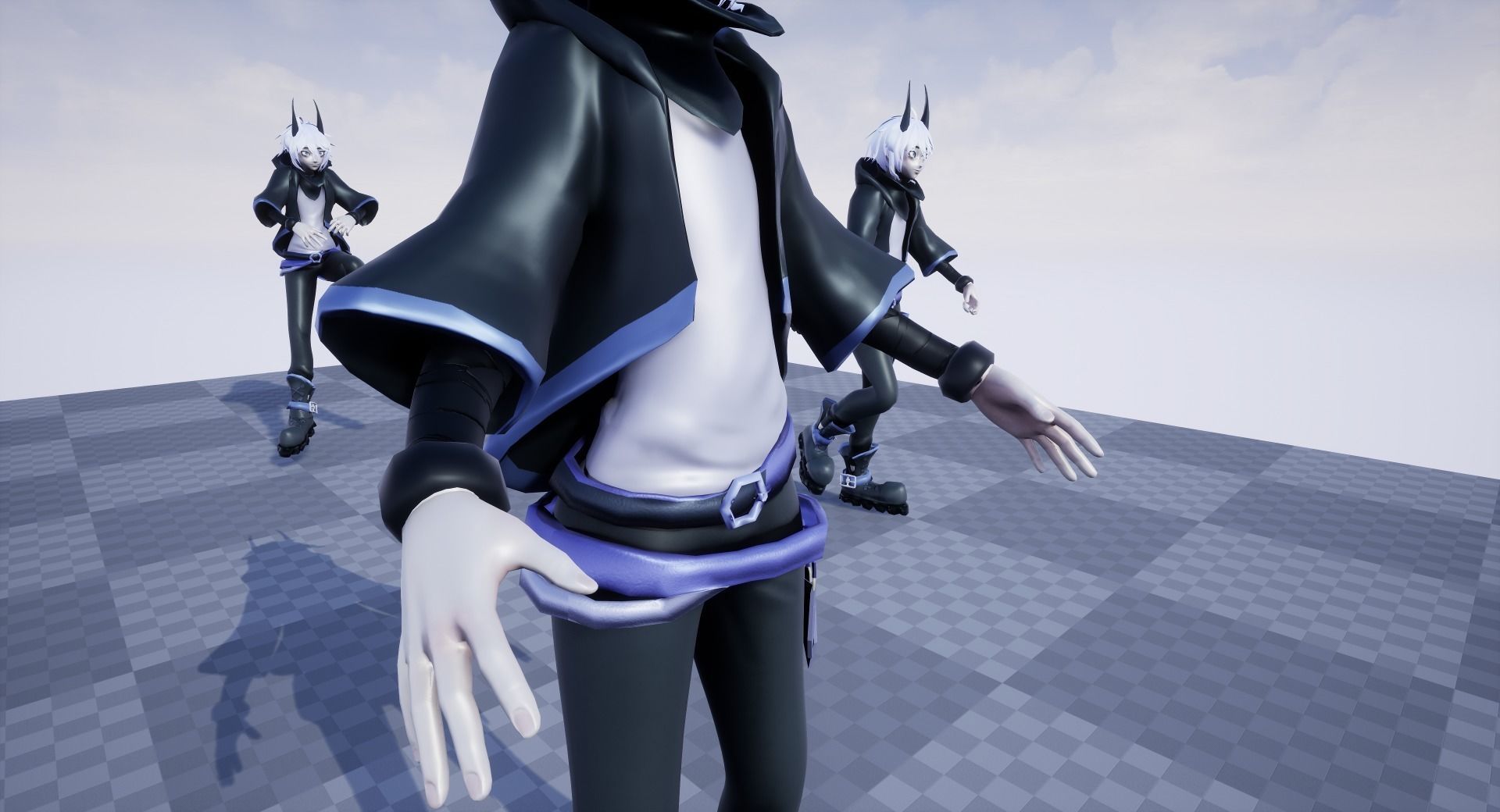 Rio Fantasy Boy - Game Ready 3D model - UE4 Low-poly 3D model Low-poly 3D model_11