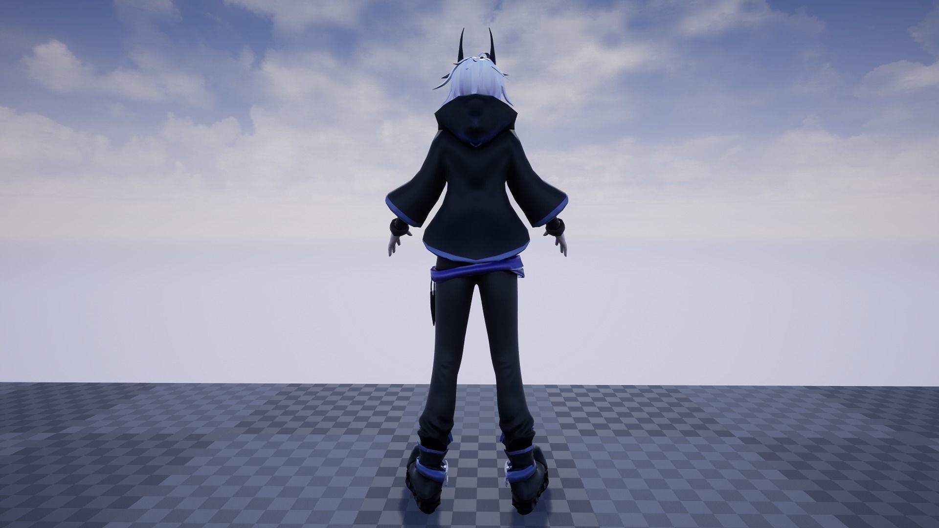 Rio Fantasy Boy - Game Ready 3D model - UE4 Low-poly 3D model Low-poly 3D model_5