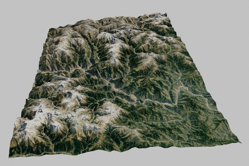 Bazar mountains Texture_2