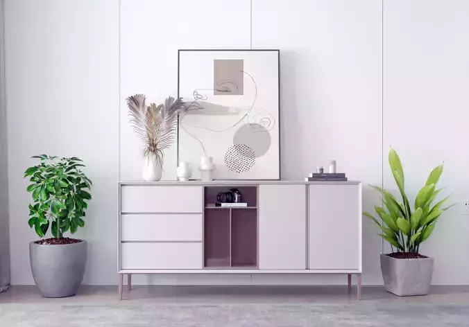 Modern decorative cabinet