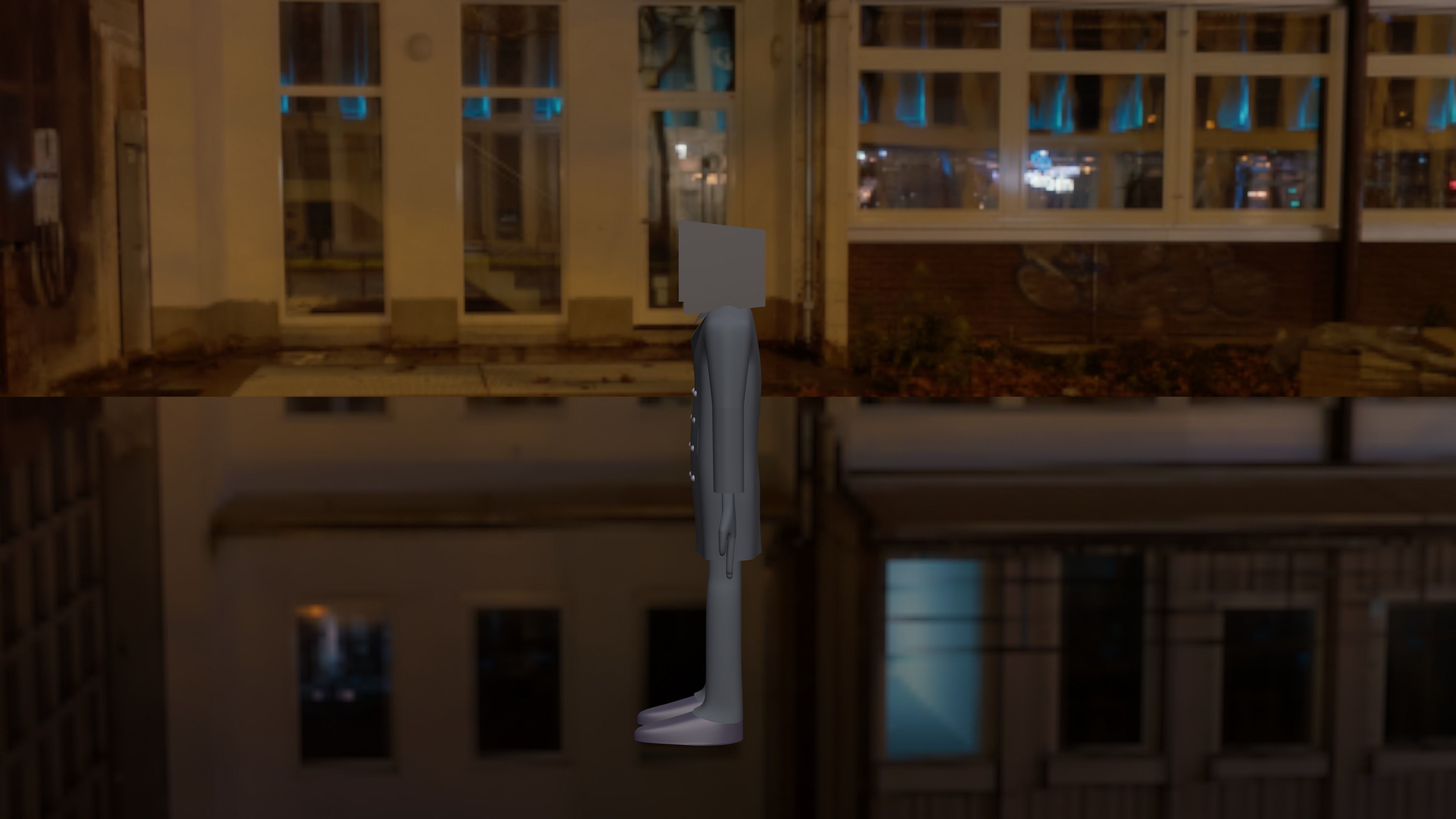 Tv man 3d model  3D model_24