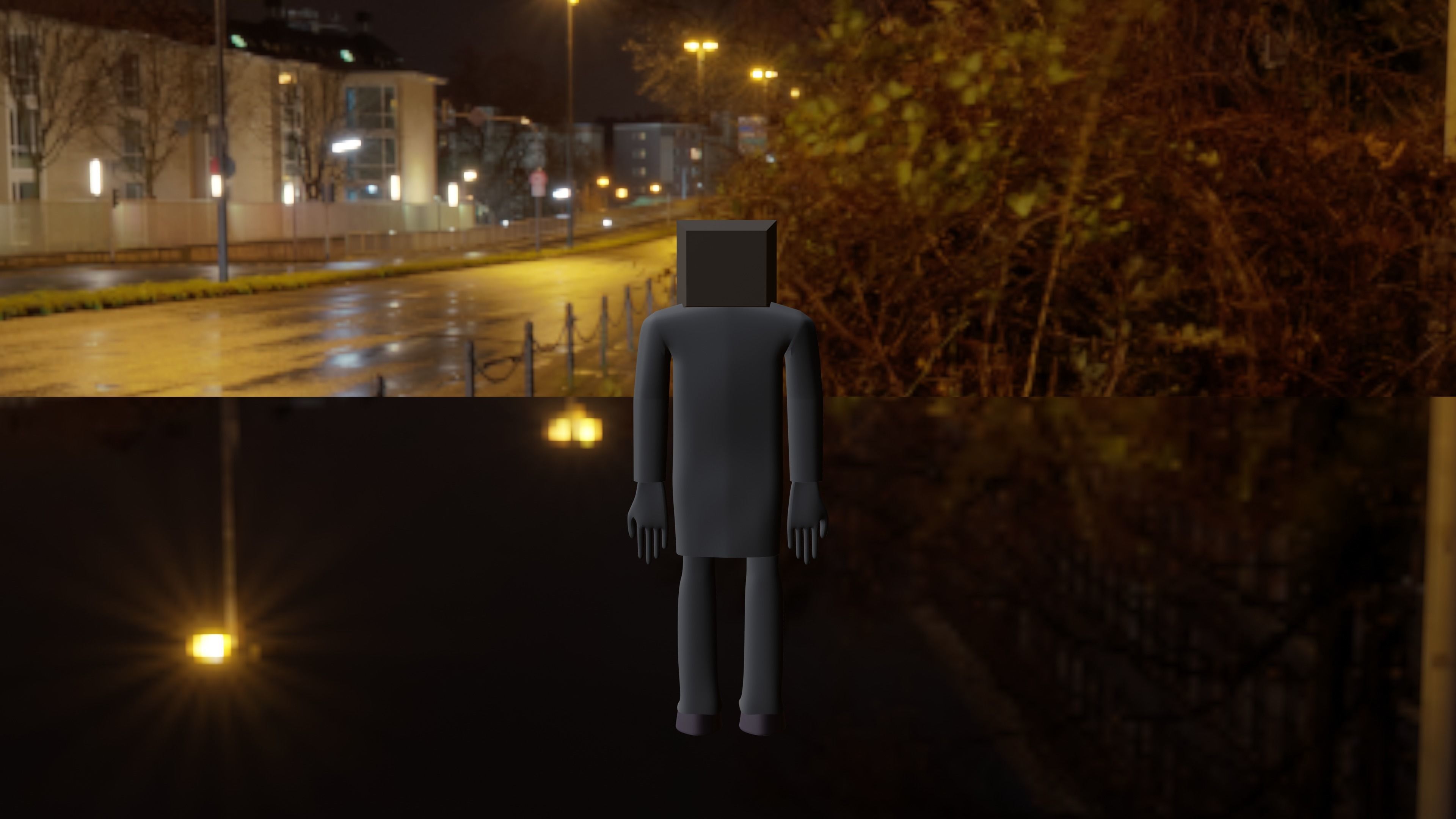 Tv man 3d model  3D model_25