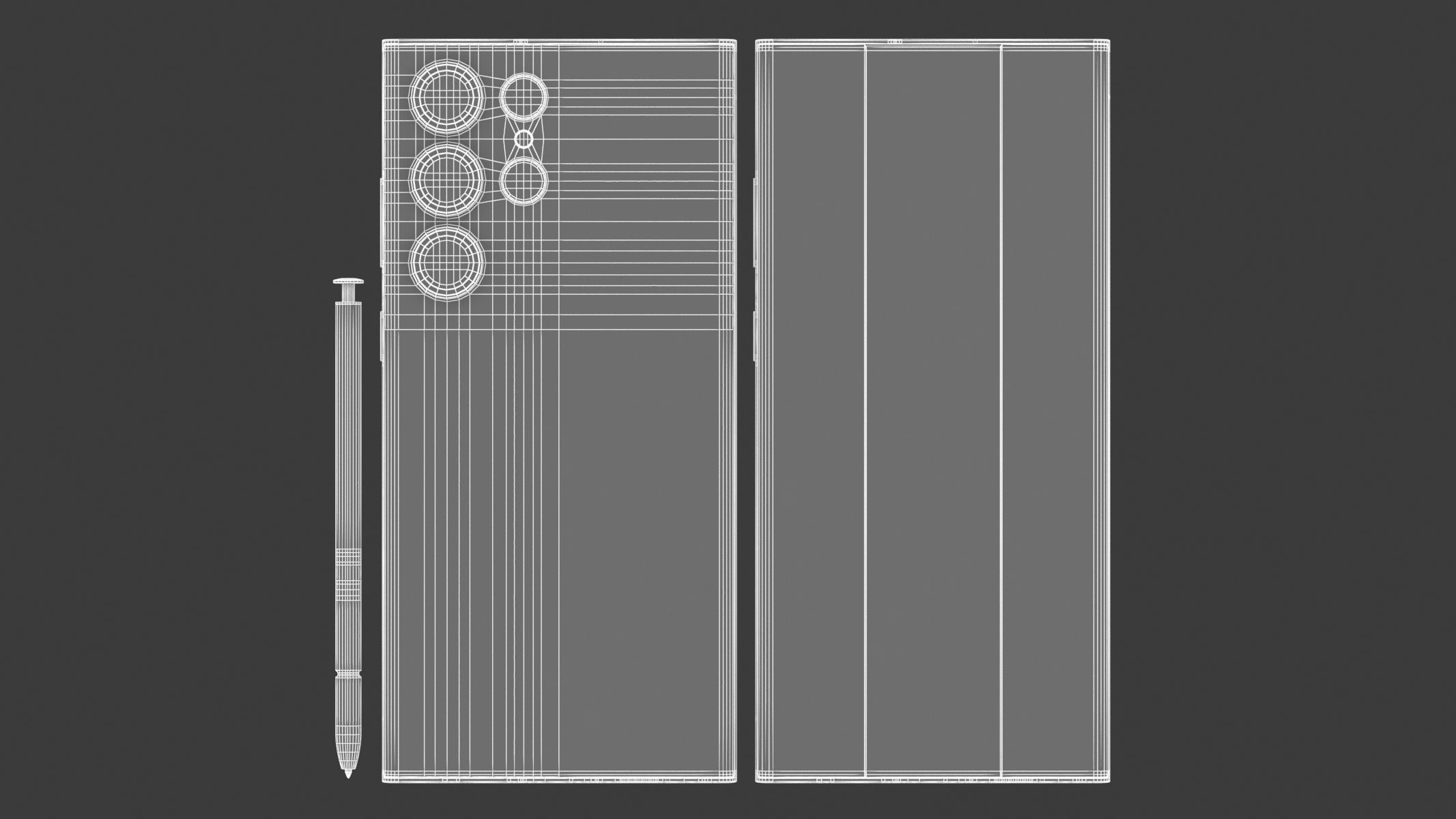 Samsung Galaxy S23 Ultra Cream 3D model_10