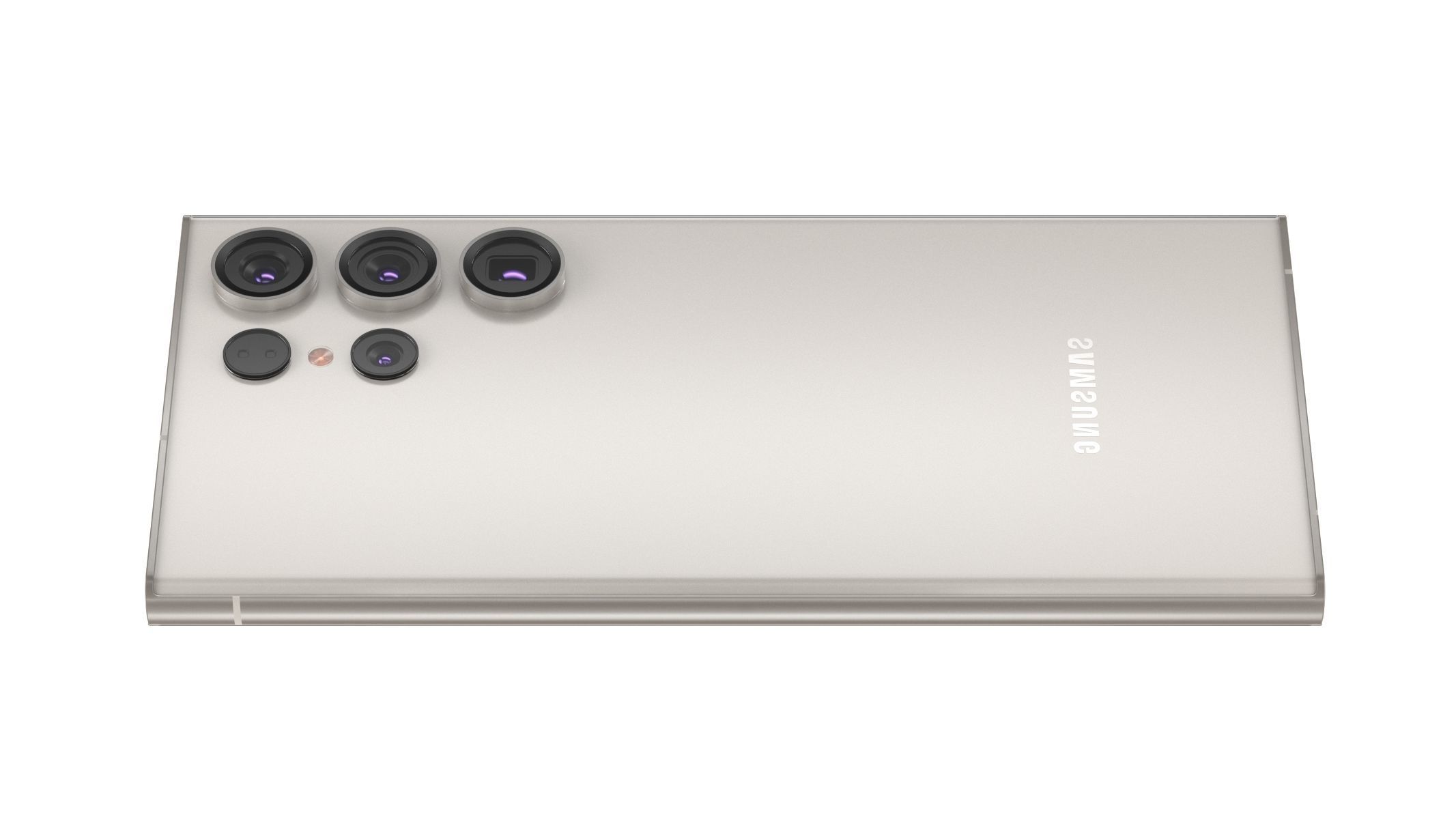 Samsung Galaxy S23 Ultra Cream 3D model_2