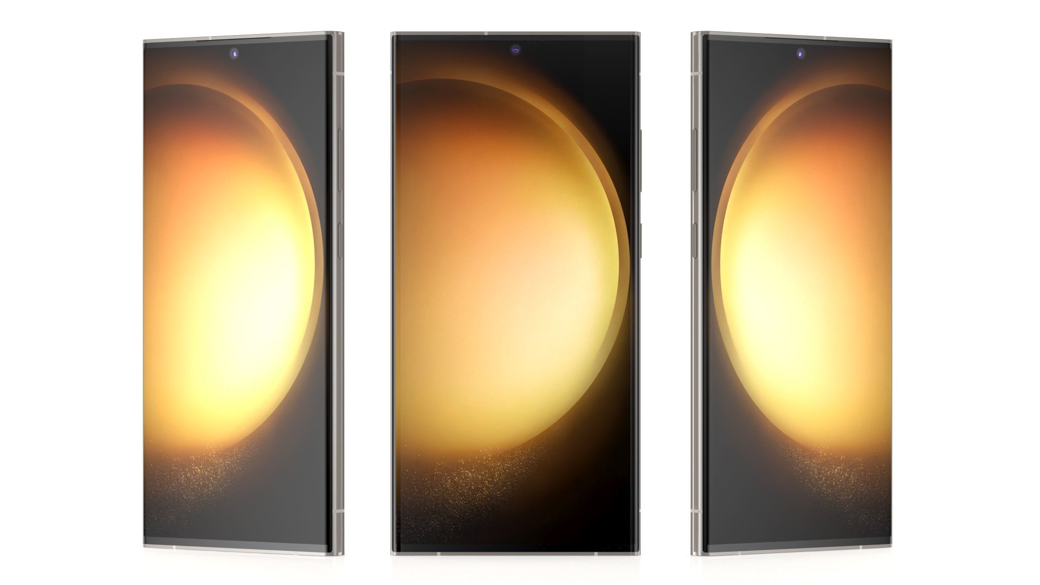 Samsung Galaxy S23 Ultra Cream 3D model_7