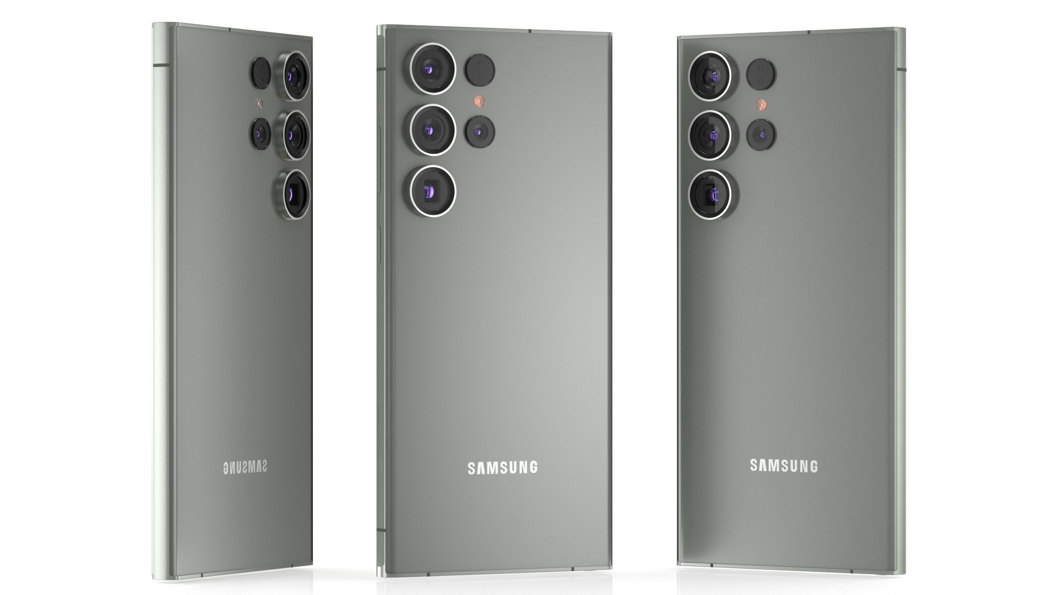 Samsung Galaxy S23 Ultra Green 3D model_8