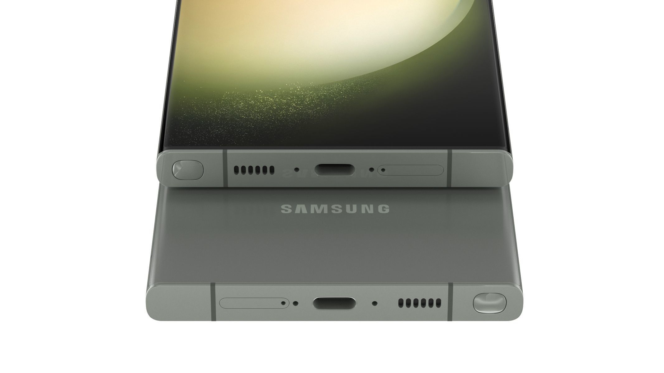 Samsung Galaxy S23 Ultra Green 3D model_9
