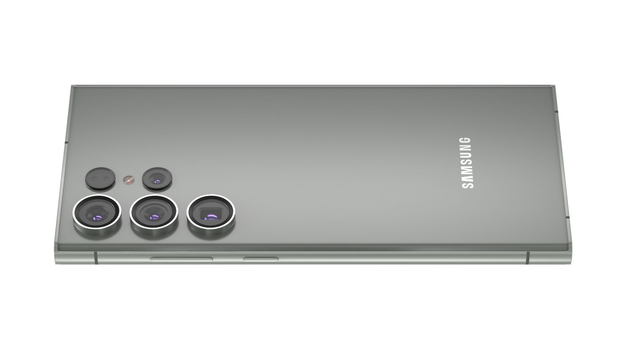 Samsung Galaxy S23 Ultra Green 3D model_2