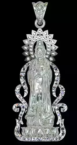 Bodhisattva Quan Yin pendant