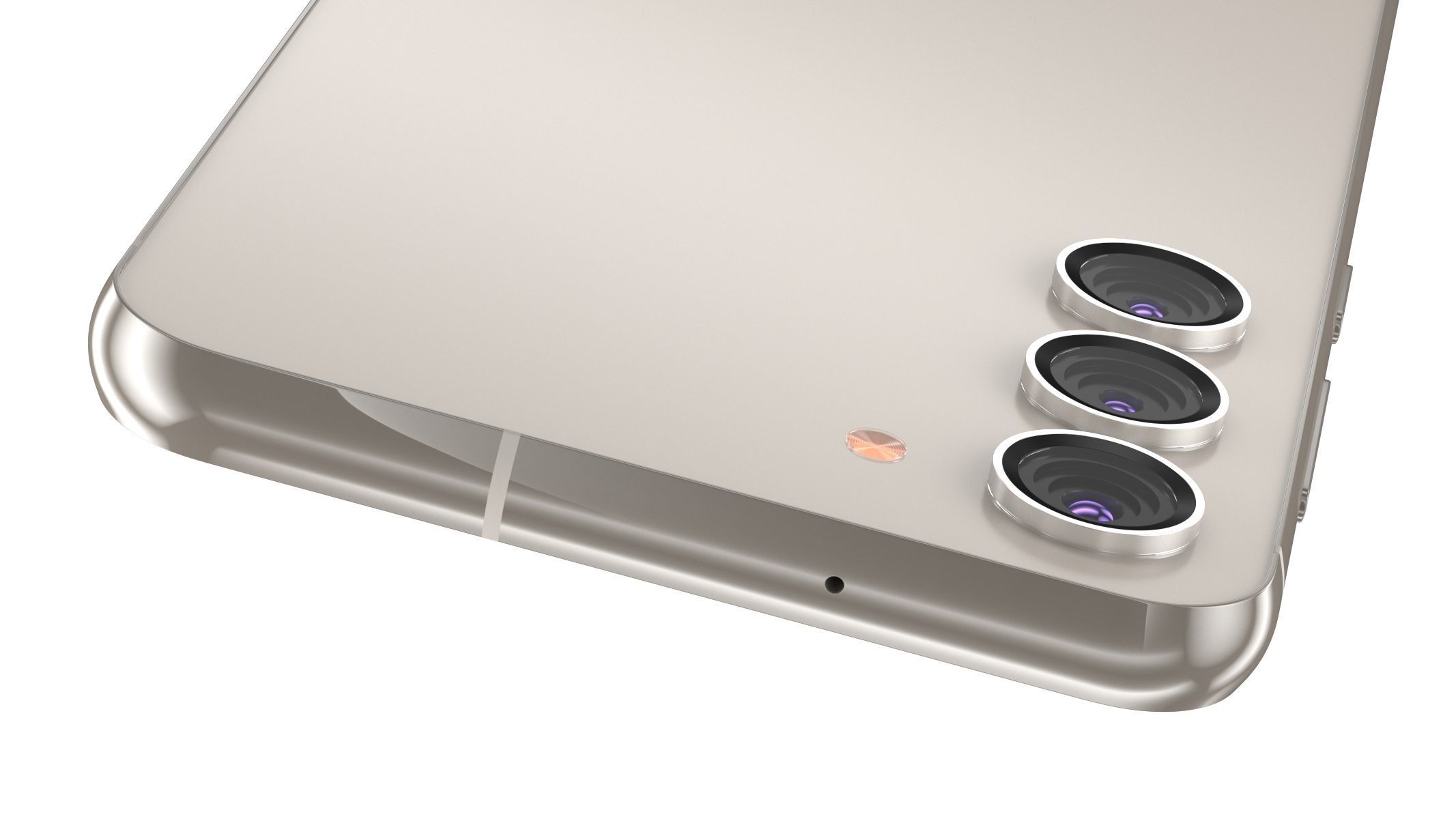 Samsung Galaxy S23 Plus Cream 3D model_6