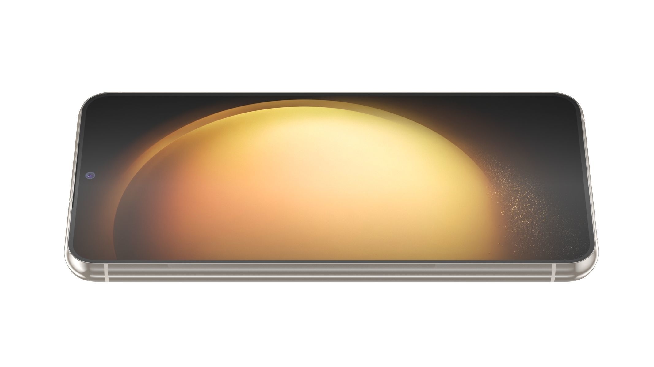 Samsung Galaxy S23 Plus Cream 3D model_3