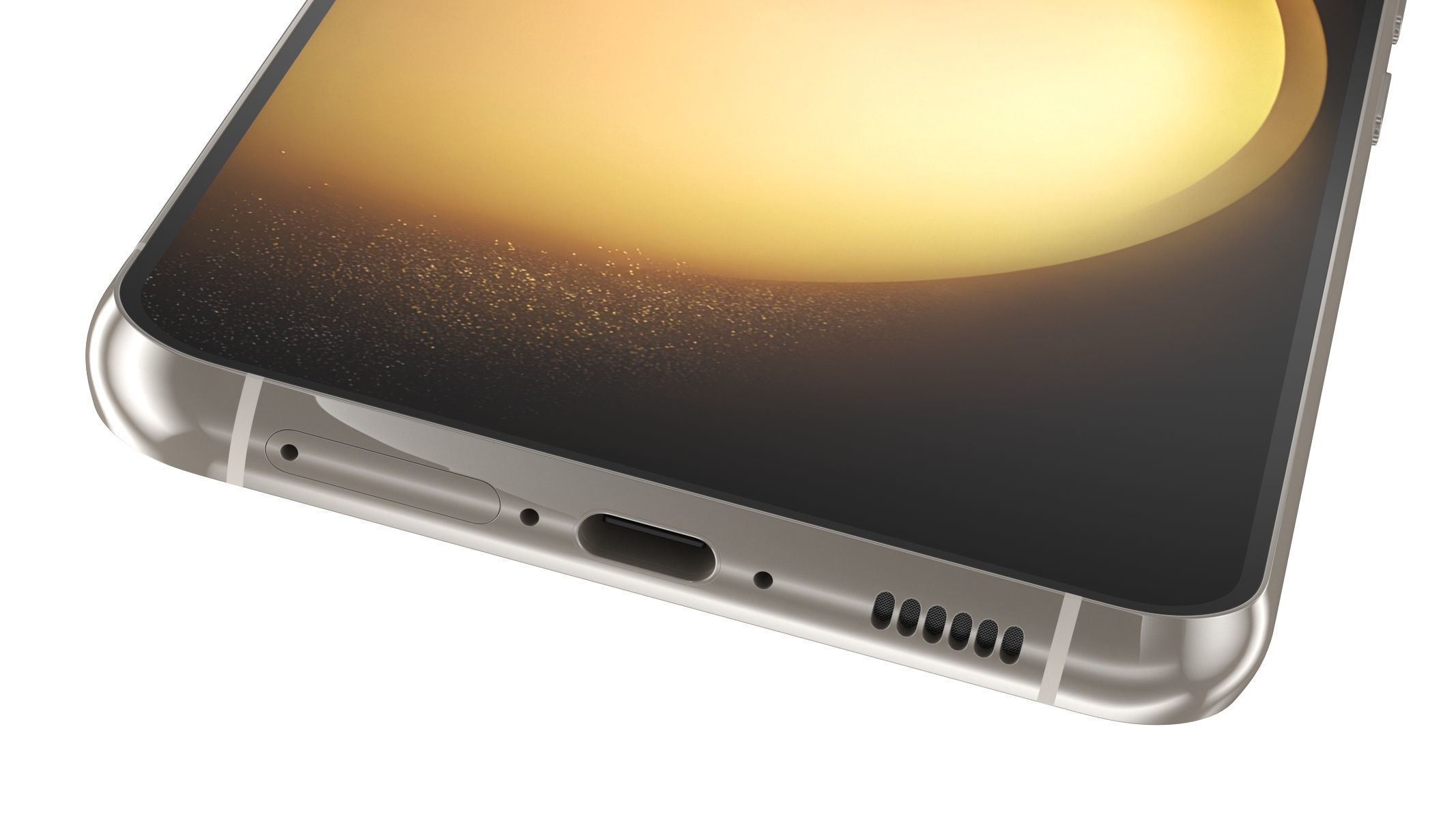 Samsung Galaxy S23 Plus Cream 3D model_5