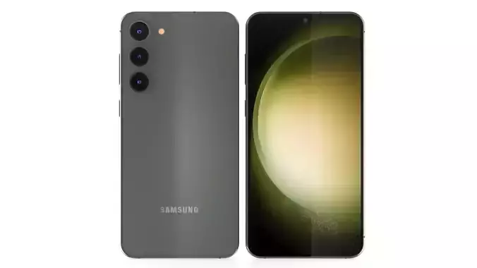 Samsung Galaxy S23Plus Green 3D model