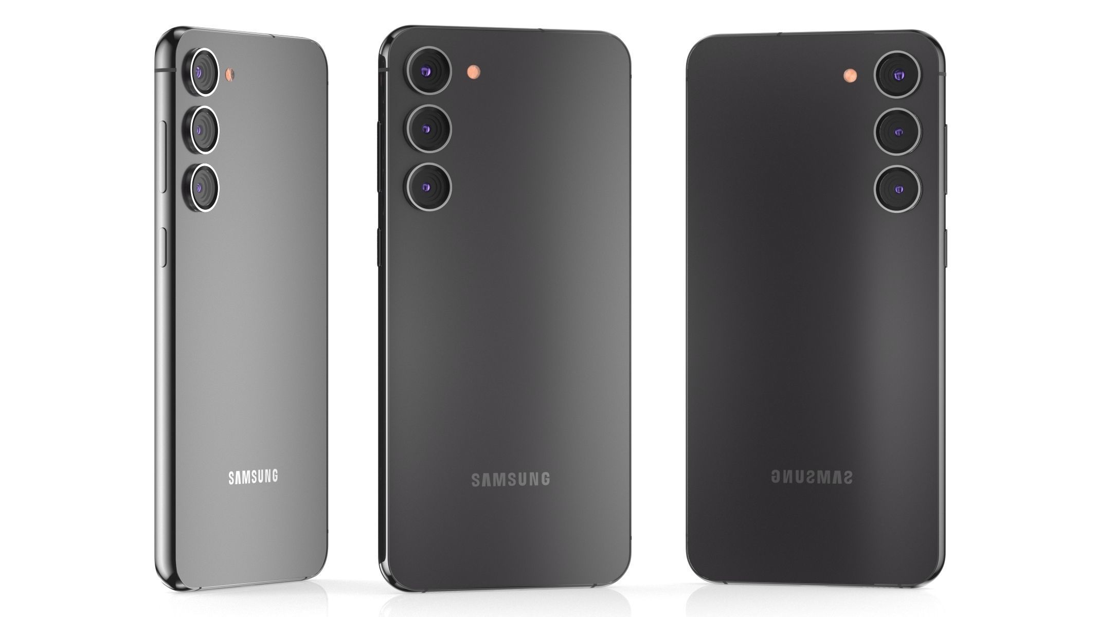 Samsung Galaxy S23Plus Phantom Black 3D model_8